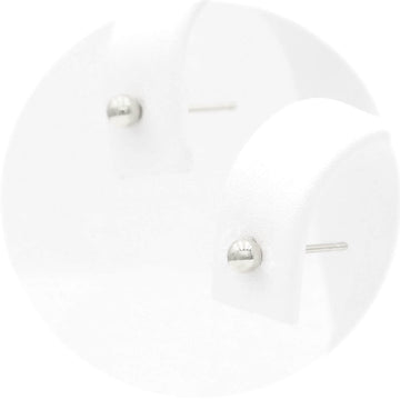 Ασημένια σκουλαρίκια μπίλιες 3.00mm